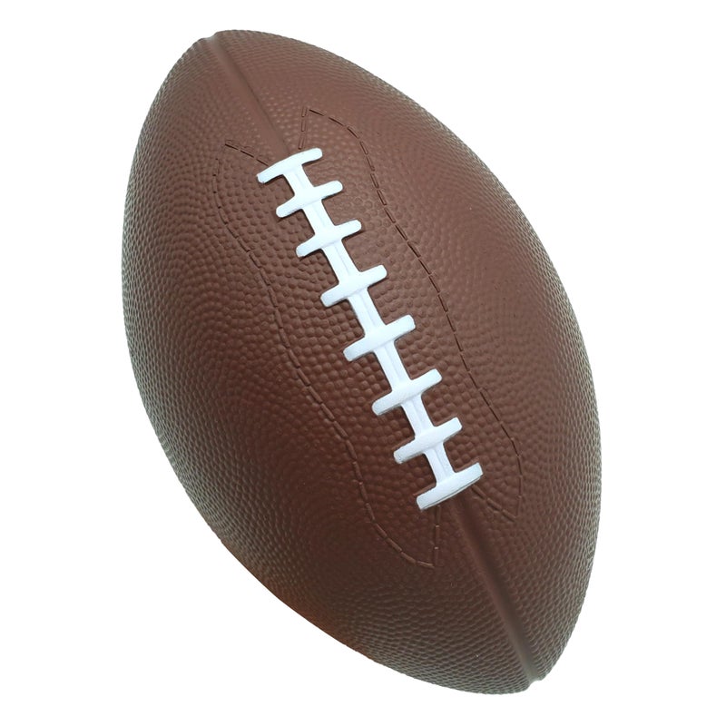 LMC Products Brown Foam Football for Kids - 9  inch Foam Football  Soft Kids Football - Image 1